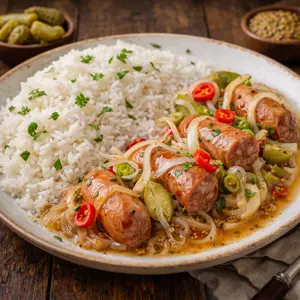 Česnečka s krutony